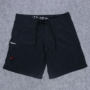 Maui Rippers Women’s Cargo Performance Board Shorts Black Size 8 x 8.5 Swim Surf